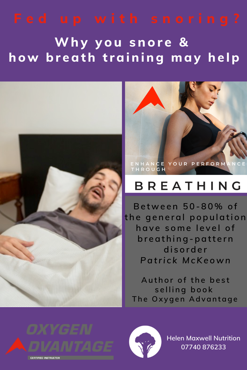 Fed up with snoring?